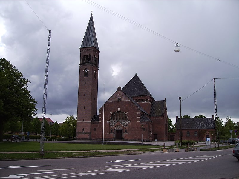 Protestant church in Odense, Kingdom of Denmark