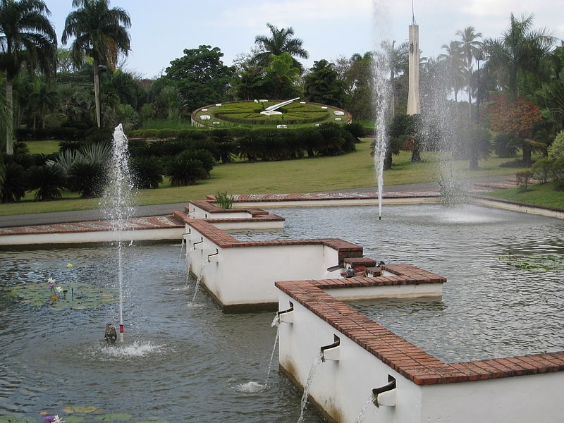 Botanical garden in Santo Domingo, Dominican Republic
