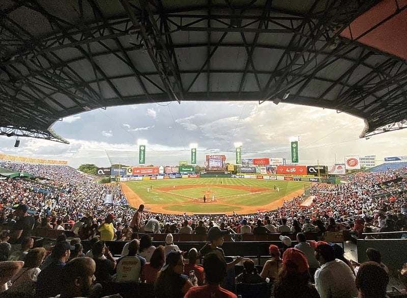 Stadium in Santo Domingo, Dominican Republic