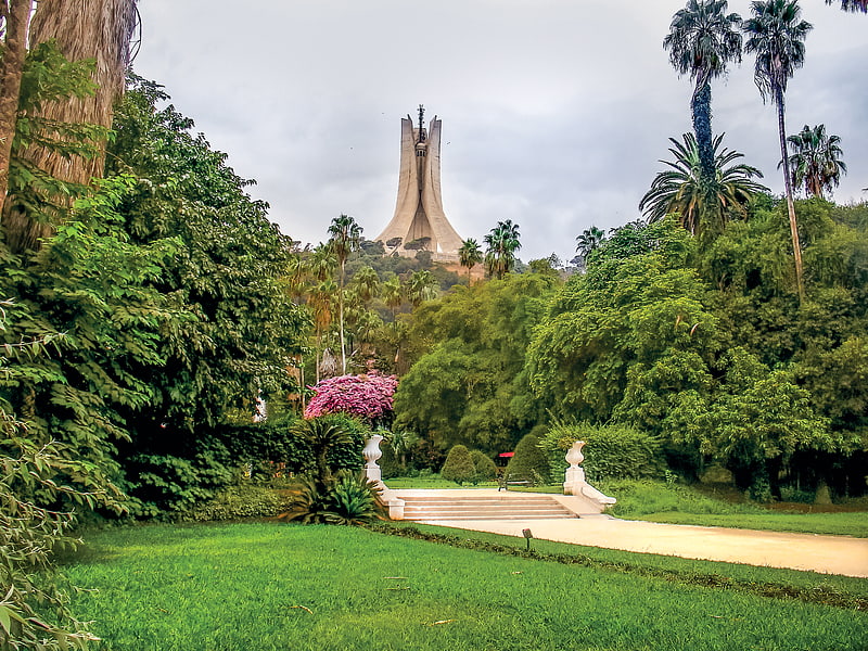 Botanical garden in Algeria