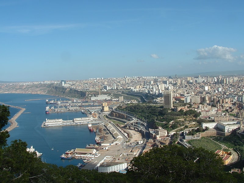 Seaport in Oran, Algeria