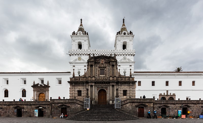 Catholic church in Quito, Ecuador