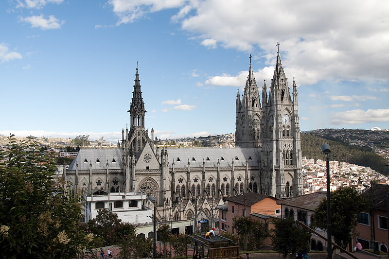 Catholic church in Quito, Ecuador