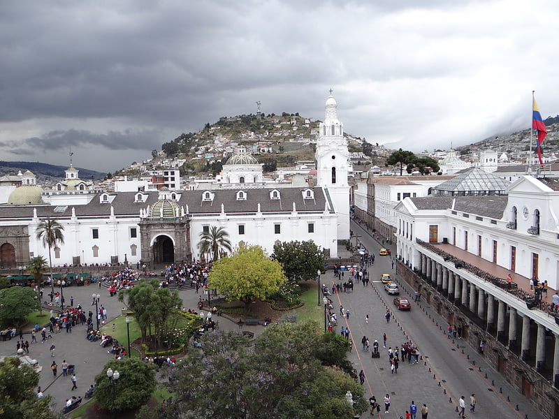 Cathedral in Quito, Ecuador