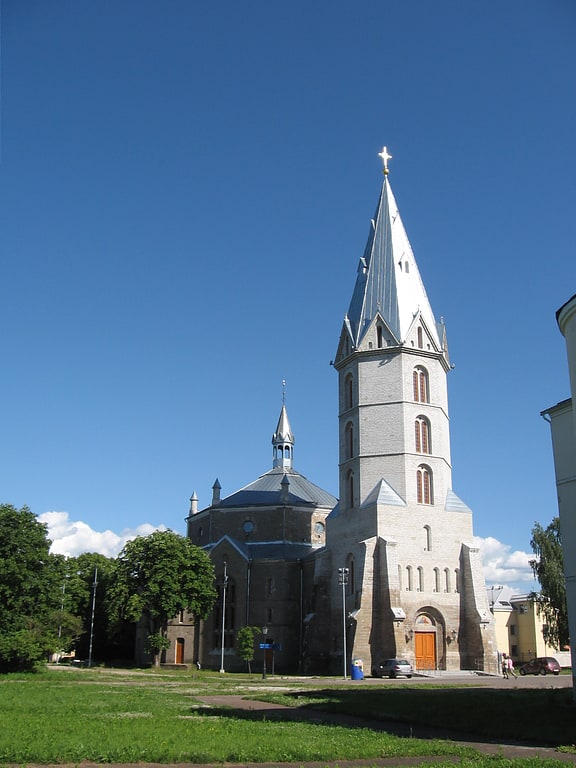 Lutheran church in Narva, Estonia