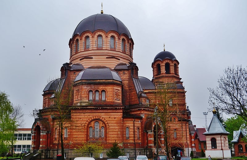 Orthodox church in Narva, Estonia