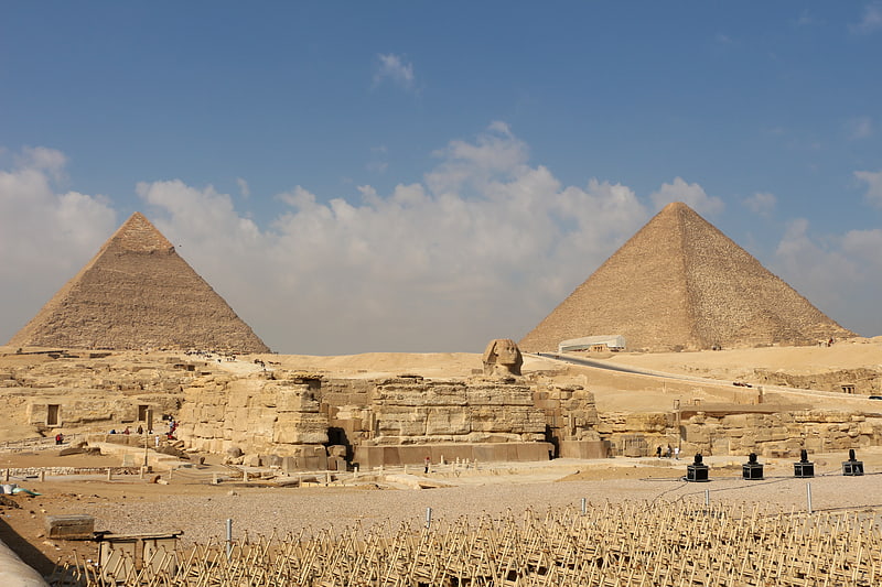 Ausgrabungsstätte in Ägypten