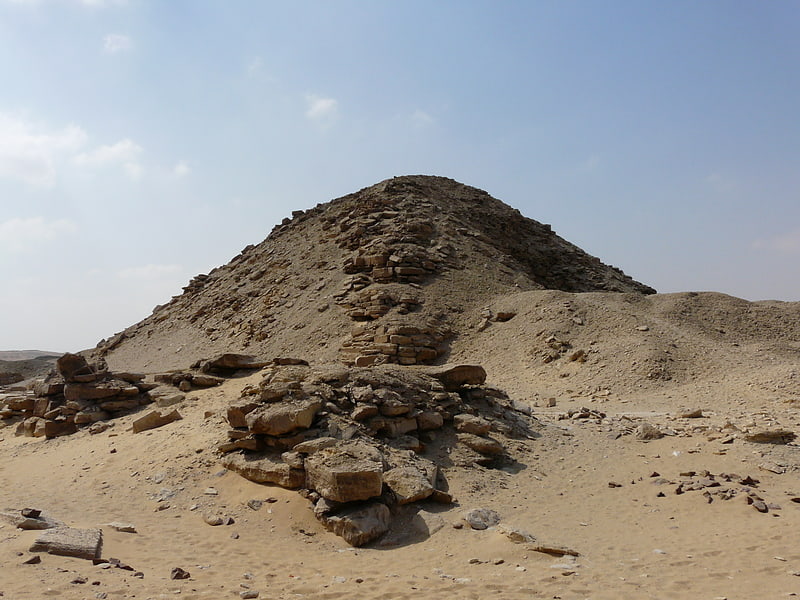 Ruiny w Egipcie
