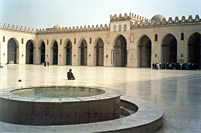 Mezquita en El Cairo, Egipto