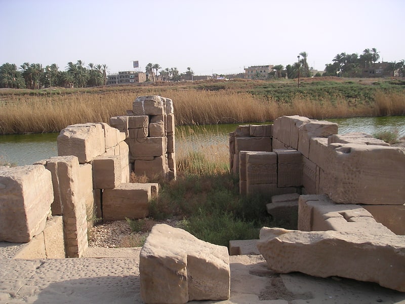 Lugar de interés histórico en Luxor, Egipto