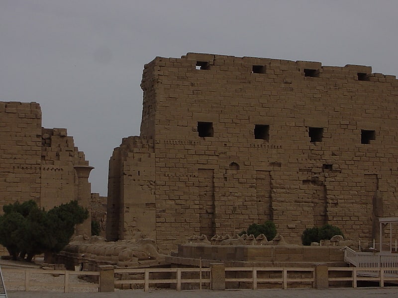 Bâtiment à Louxor, Égypte