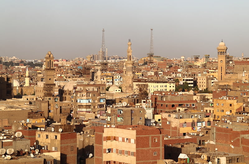 Obiekt historyczny w Kairze
