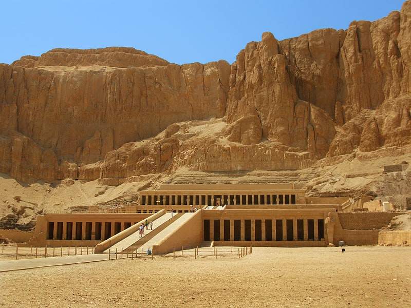 Temple funéraire en Égypte
