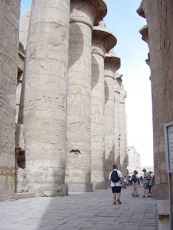 Historical landmark in Luxor, Egypt