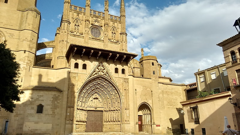 Cathédrale à Huesca, Espagne