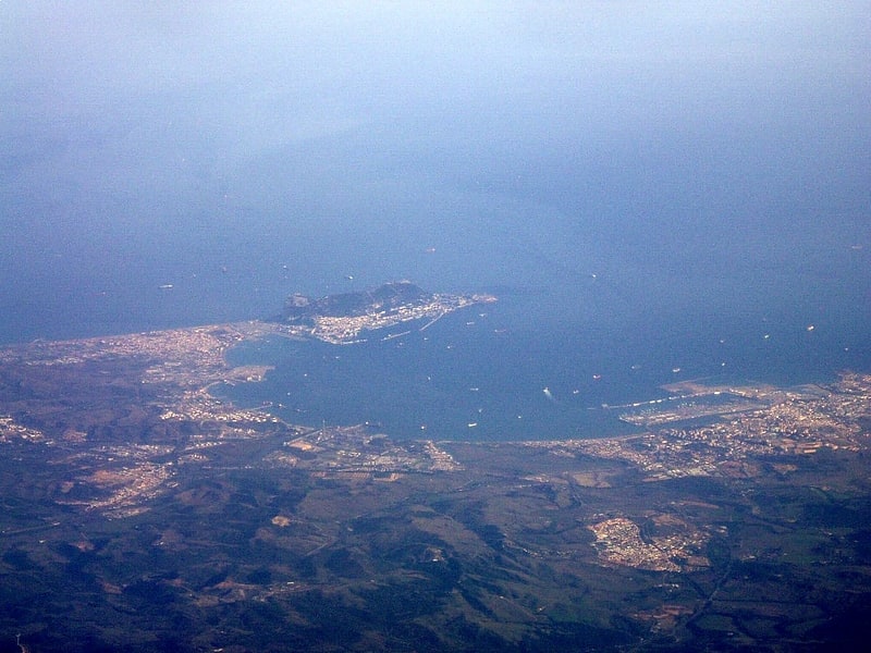 Puerto de la bahía de Algeciras