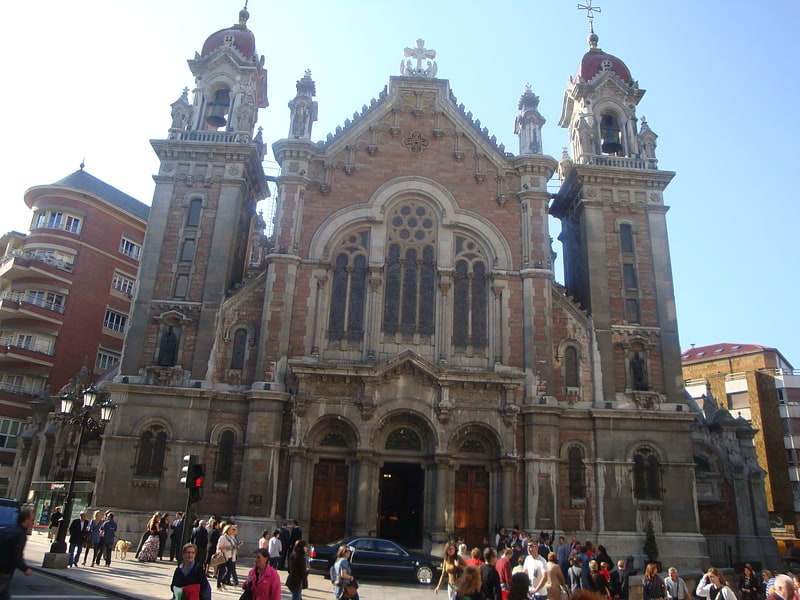 Basilica in Oviedo, Spain