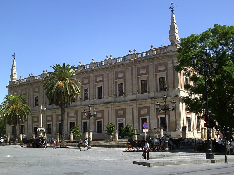 Archive in Seville, Spain