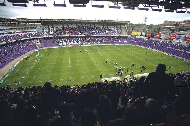 Stadium in Valladolid, Spain