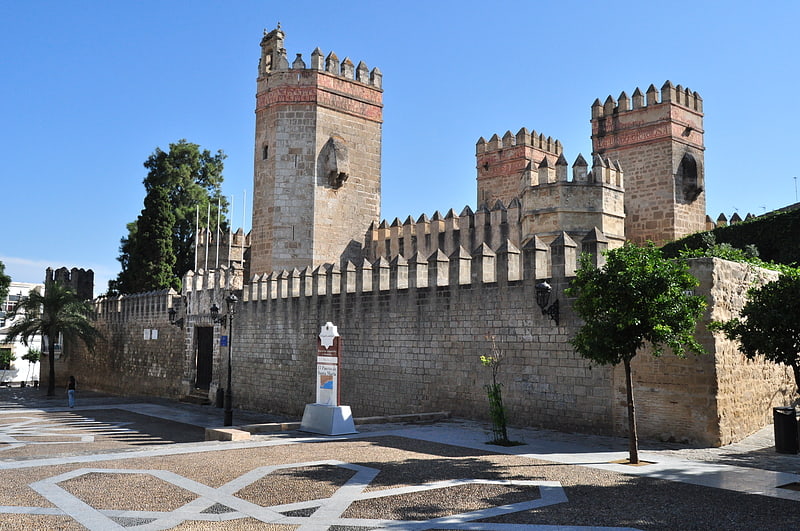 Medieval castle in El Puerto de Santa María, Spain