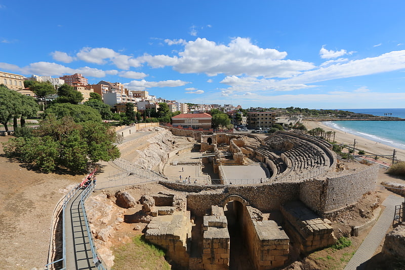 Amphitheater in Tarragona, Spain
