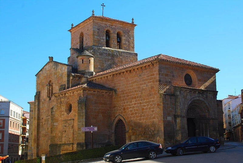 Catholic church in Soria, Spain