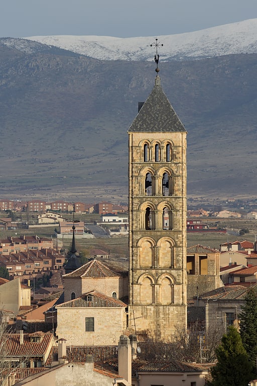 Iglesia católica en Segovia, España