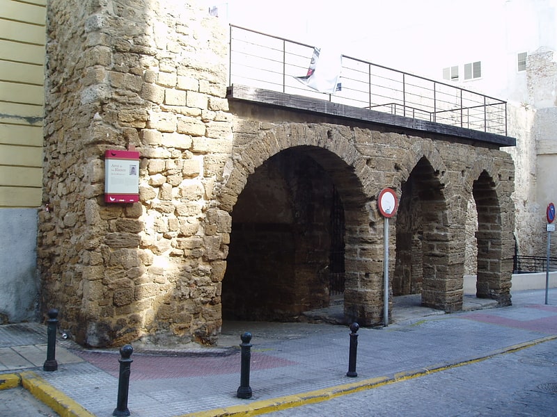 Historical landmark in Cádiz, Spain