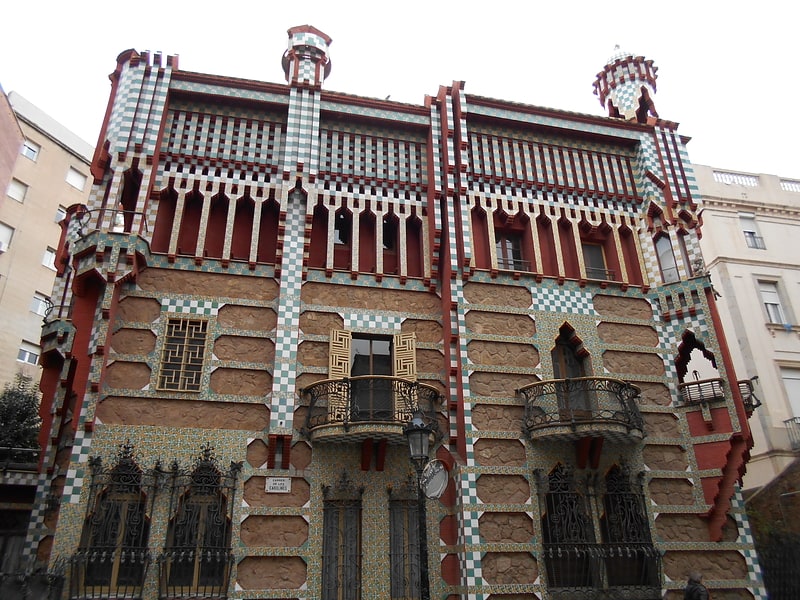 Gebäude in Barcelona, Spanien