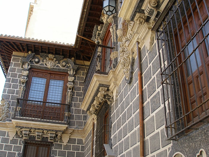 Gebäude in Granada, Spanien