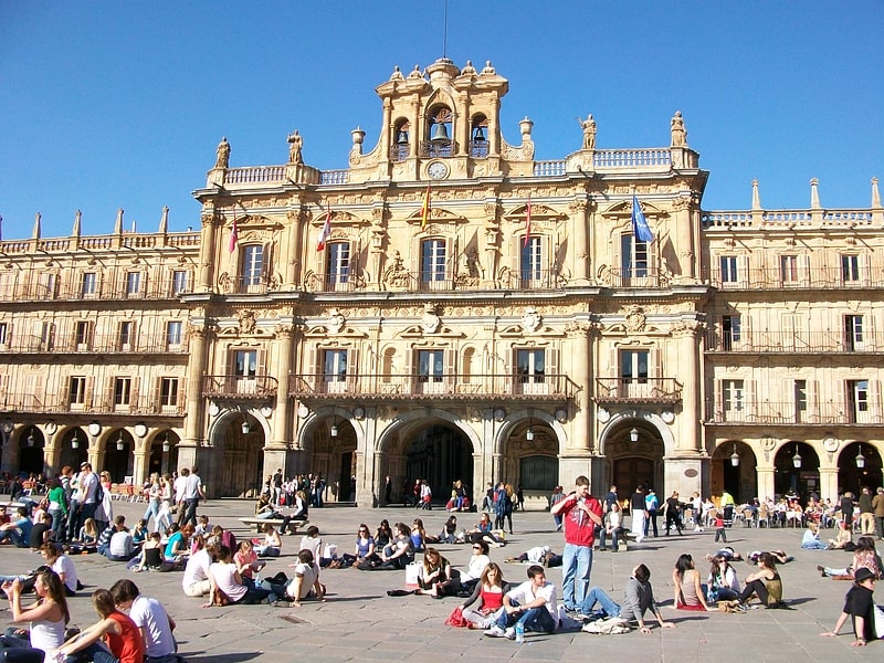 Historical landmark in Salamanca, Spain