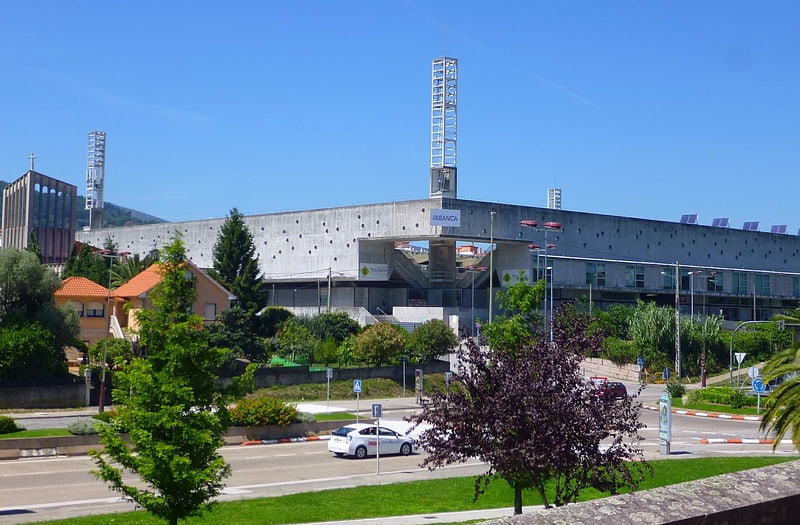 Stadium in Pontevedra, Spain