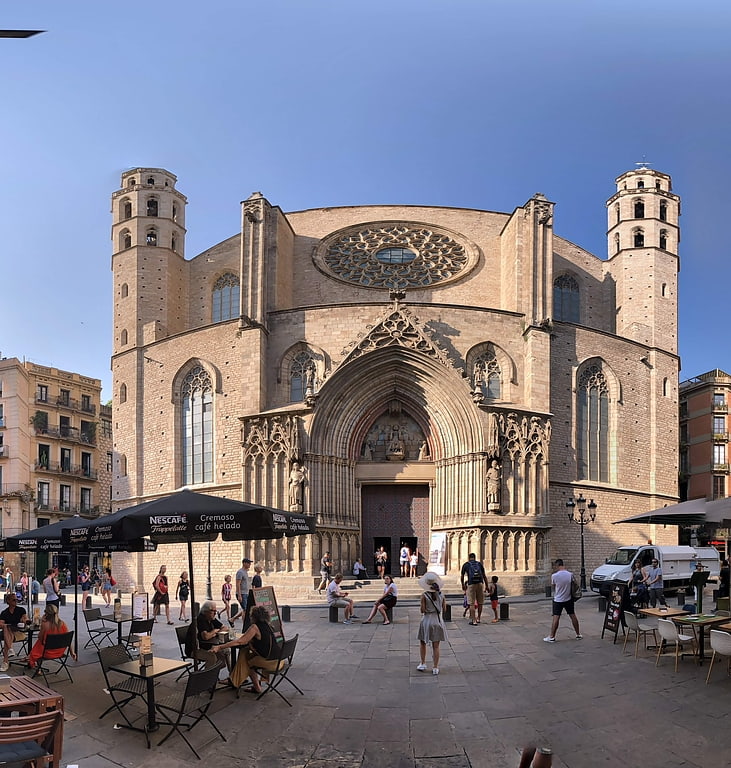 Basílica en Barcelona, España