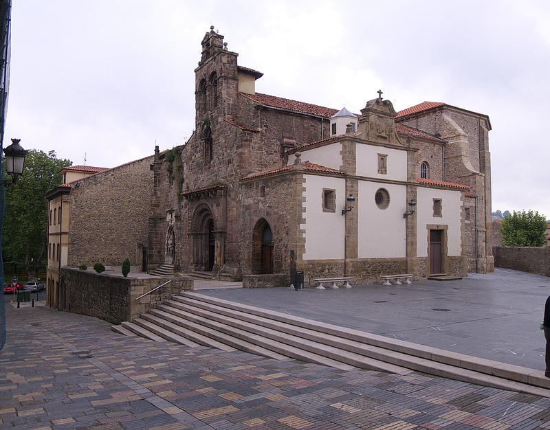 Church in Avilés, Spain