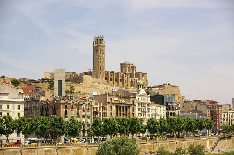 Kathedrale in Lleida, Spanien