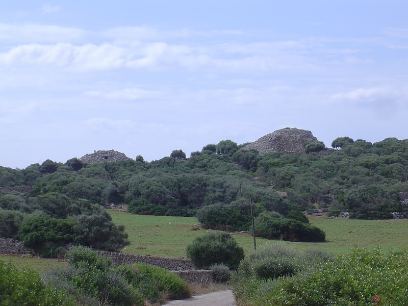 Ruinen eines prähistorischen Dorfes