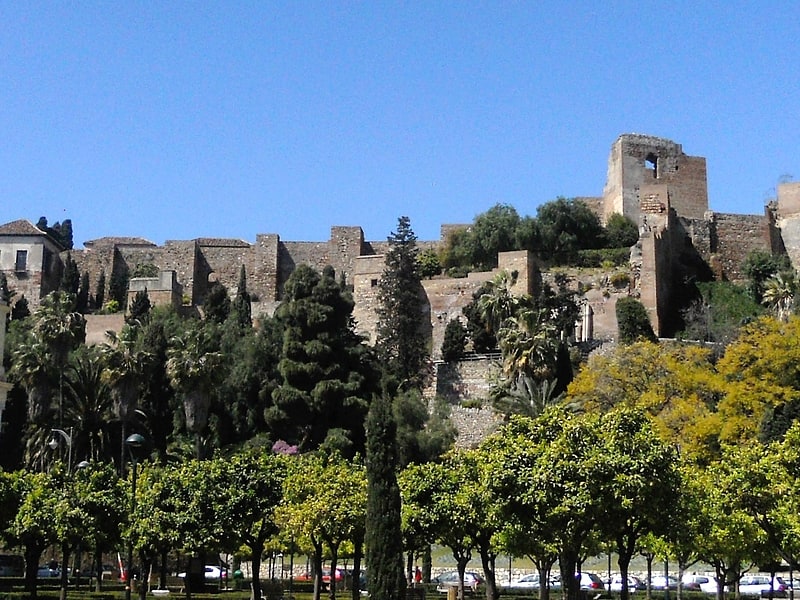 Fortification in Málaga, Spain