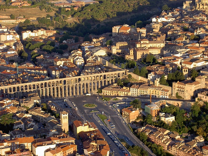 Historischer Ort in Segovia, Spanien