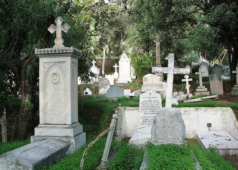 Cemetery in Málaga, Spain