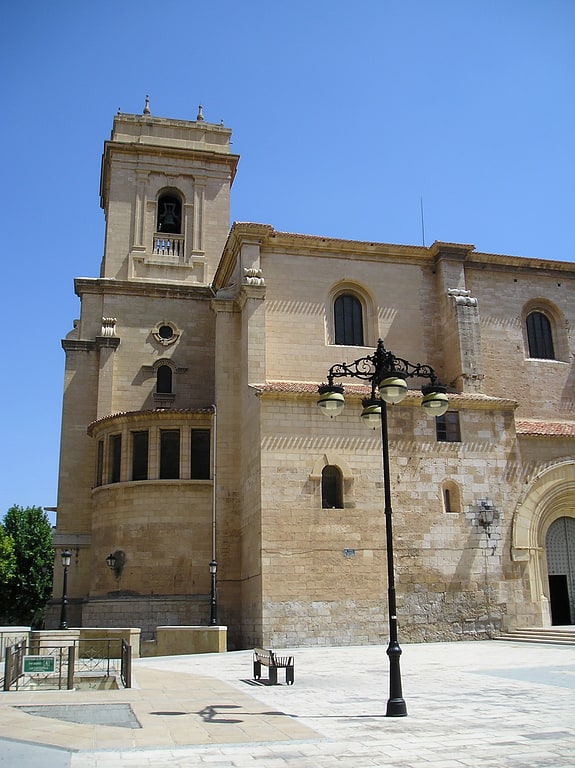 Catedral en Albacete, España