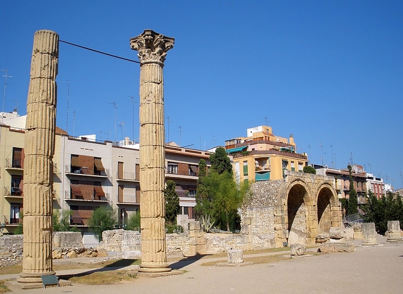 Historical landmark in Tarragona, Spain