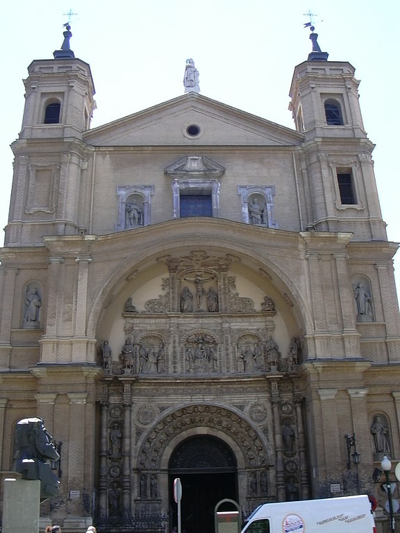 Basílica en Zaragoza, España