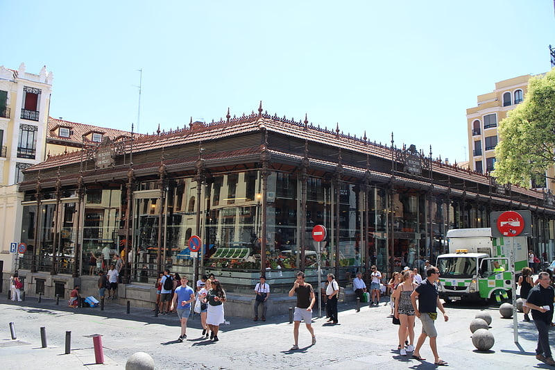 Market in Madrid, Spain
