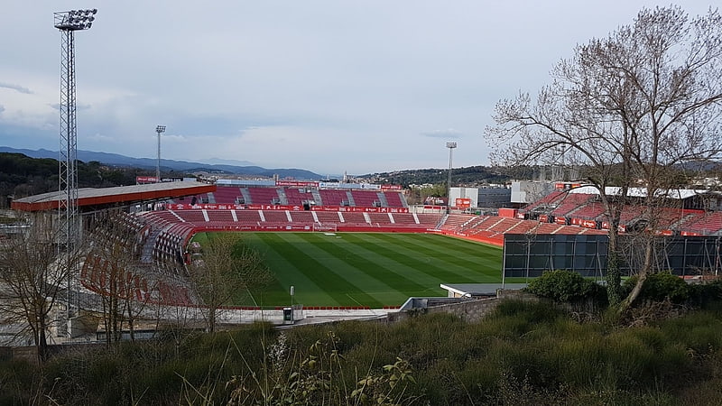 Stadion in Girona, Spanien