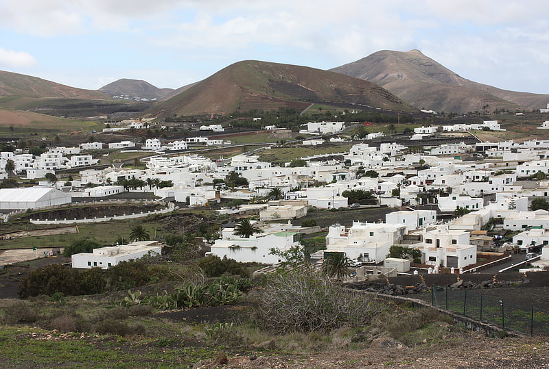 Village on Lanzarote, Spain