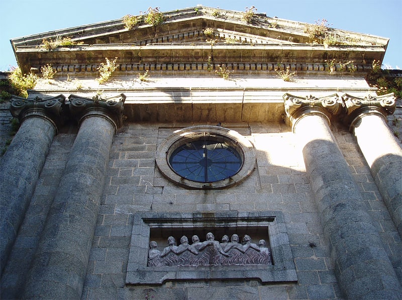Catholic church in Santiago, Spain
