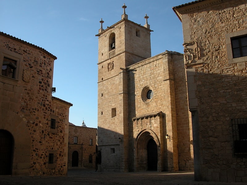 Cathedral in Cáceres, Spain