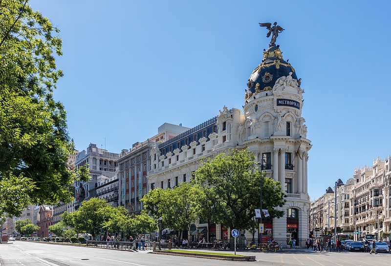 Budynek w Madrycie, Hiszpania