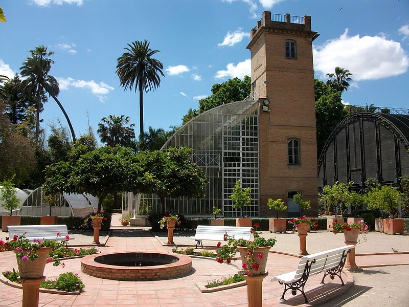 Botanical garden in Valencia, Spain