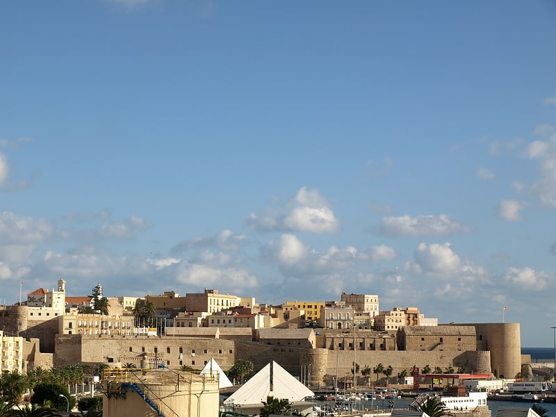 Historical landmark in Melilla, Spain